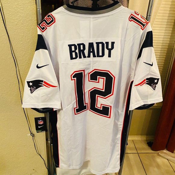 Tom Brady Nike Vapor Limited Jersey New England Patriots Super Bowl 52 White NWT - Picture 6 of 7